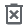 empty trash icon